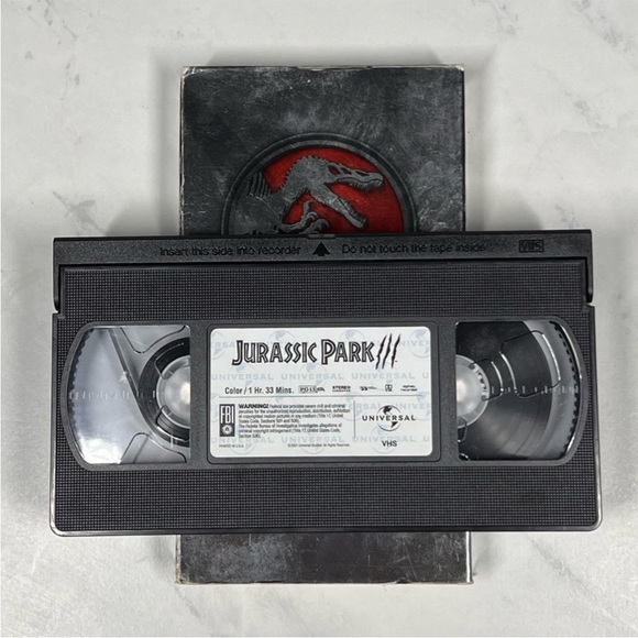 EUC Jurassic Park III (2001) VHS - Picture 5 of 5
